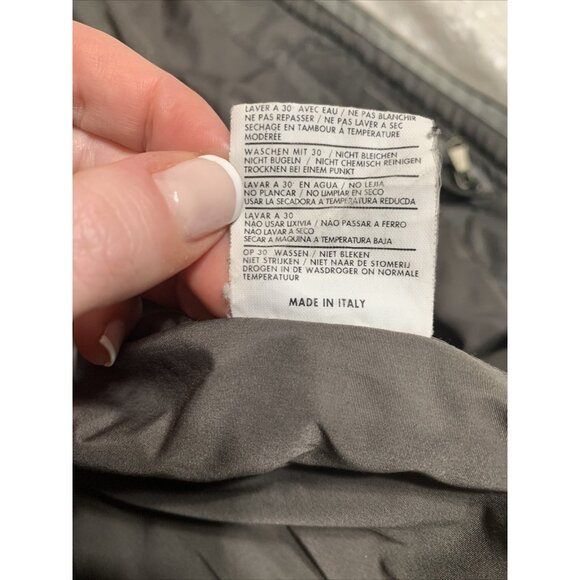 jet set JSX womens solid gray puffer vest size 2 Small Italy - Picture 5 of 6